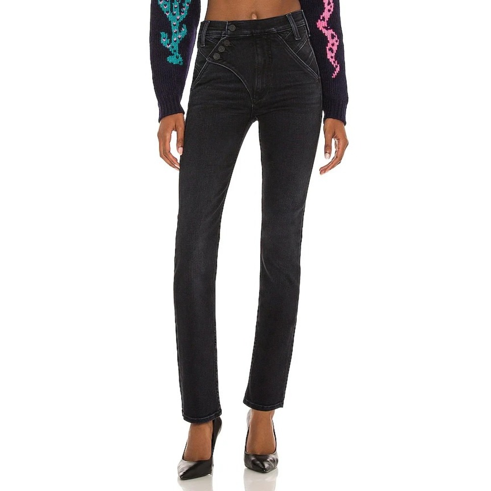 Mother The Right Away Rider Jeans In‎ Encounters At Night Women 24 USA NWOT $258